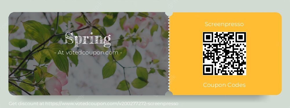 Screenpresso Coupon discount, offer to 2025 Spring