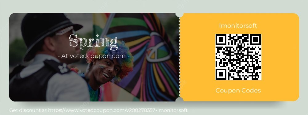 Imonitorsoft Coupon discount, offer to 2025 Spring