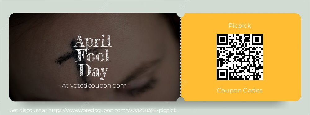 Picpick Coupon discount, offer to 2024 April Fool Day