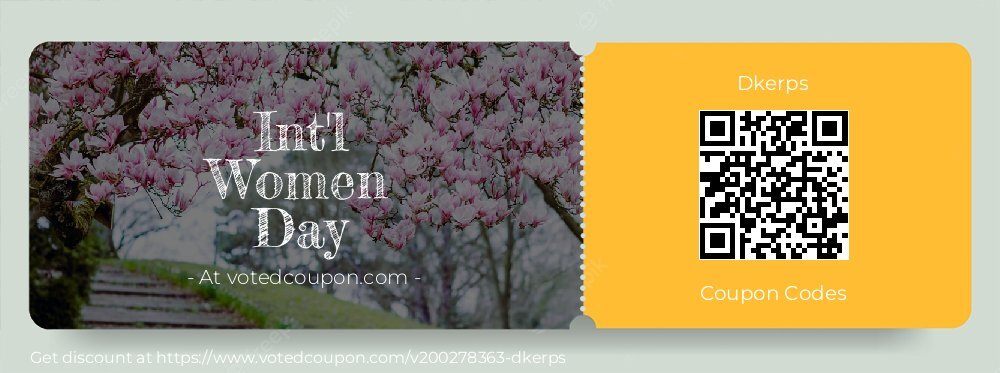 Dkerps Coupon discount, offer to 2024 Mom's Day