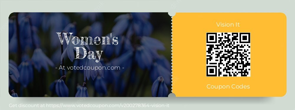 Vision It Coupon discount, offer to 2025 Spring