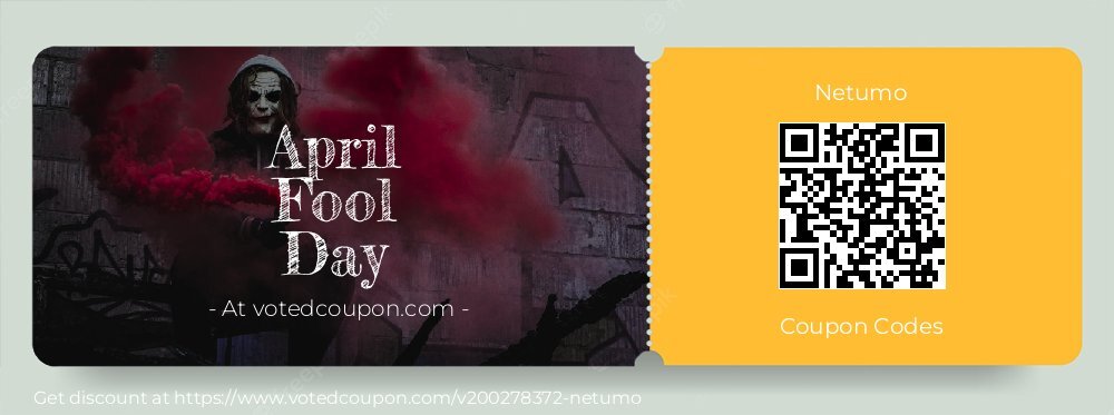 Netumo Coupon discount, offer to 2025 April Fool Day