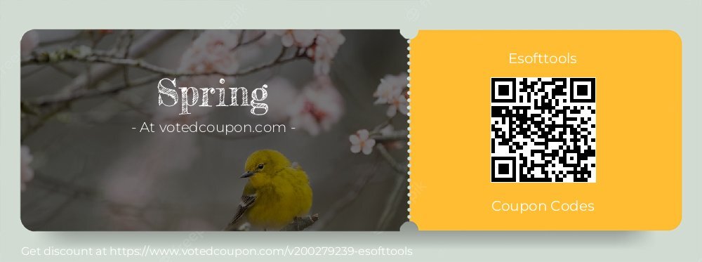 Esofttools Coupon discount, offer to 2024 Spring