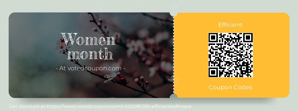 Efficient Coupon discount, offer to 2025 Spring