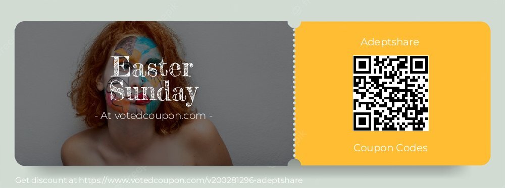 Adeptshare Coupon discount, offer to 2025 Easter Sunday