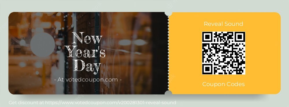 Reveal Sound Coupon discount, offer to 2023 Int. Working Day