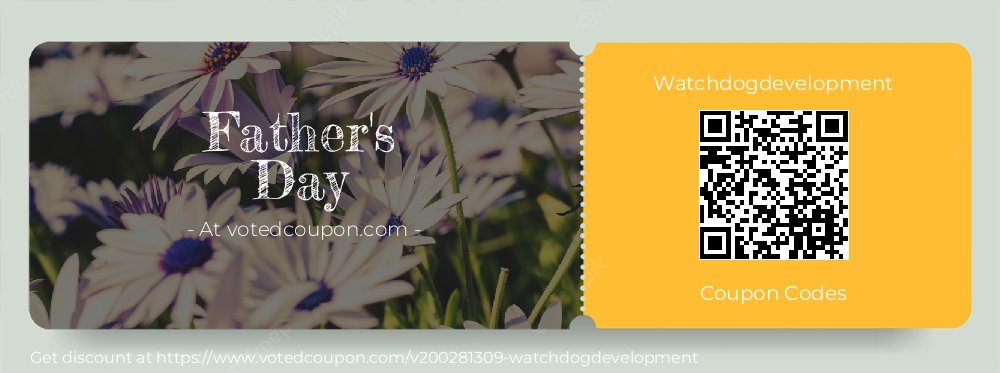 Watchdogdevelopment Coupon discount, offer to 2023 Father's Day