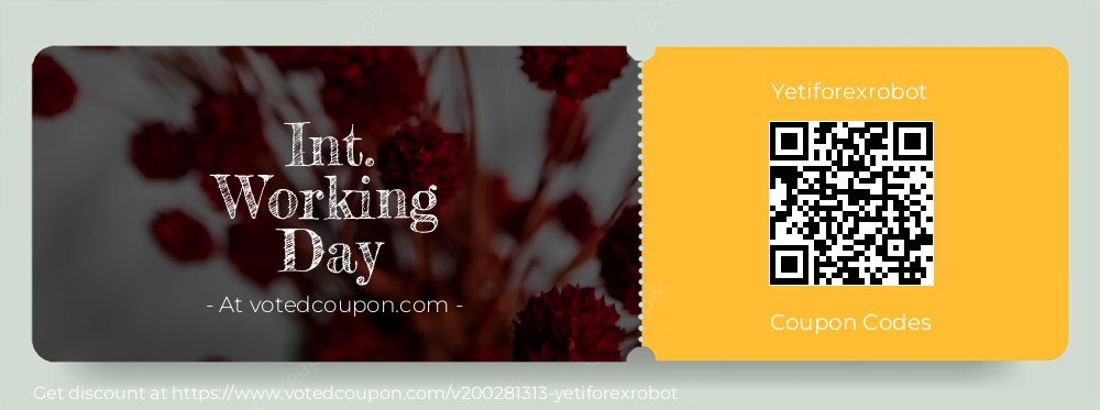 Yetiforexrobot Coupon discount, offer to 2024 #mothersday