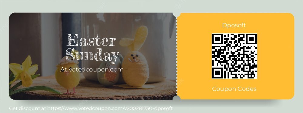 Dposoft Coupon discount, offer to 2025 Easter Sunday