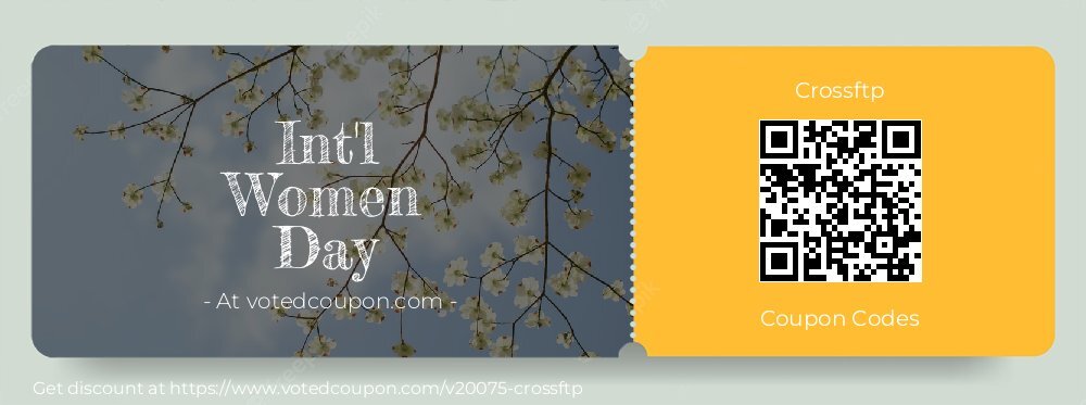 Crossftp Coupon discount, offer to 2024 #mothersday