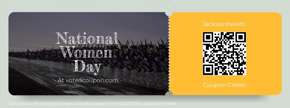 Jacksonhewitt Coupon discount, offer to 2024 Mothers Day