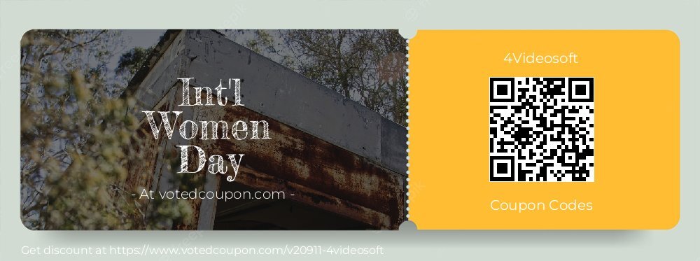 4Videosoft Coupon discount, offer to 2024 Mom's Day