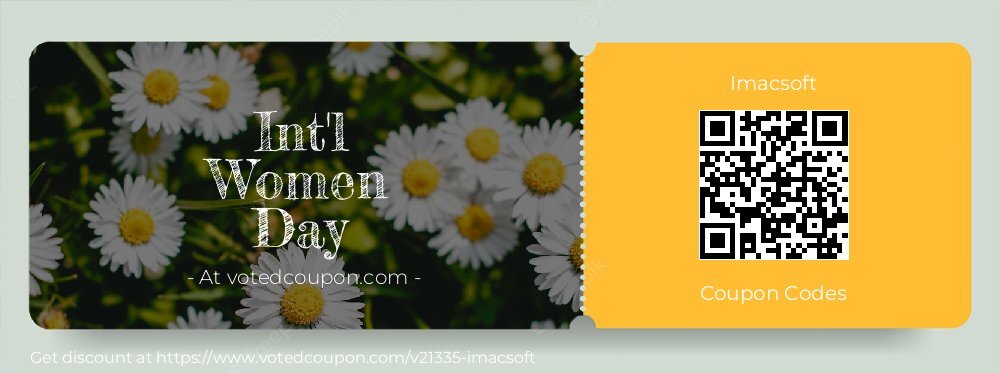 Imacsoft Coupon discount, offer to 2025 Spring