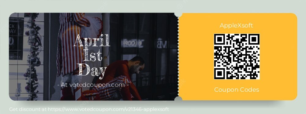 AppleXsoft Coupon discount, offer to 2025 April 1st Day