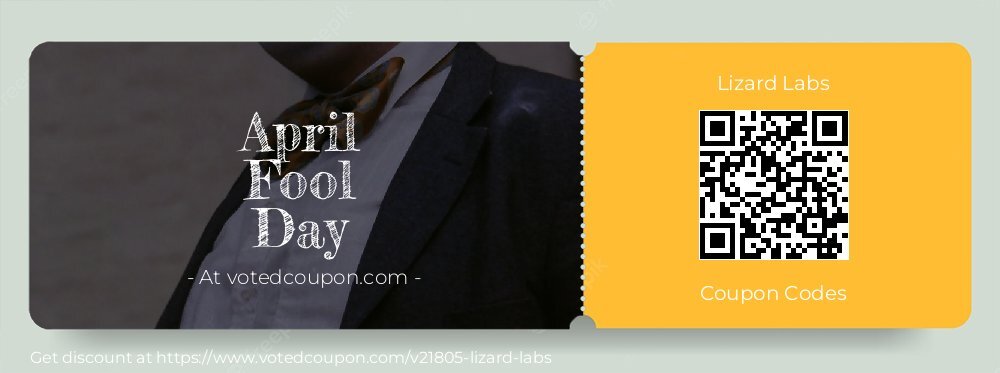 Lizard Labs Coupon discount, offer to 2025 April Fool Day