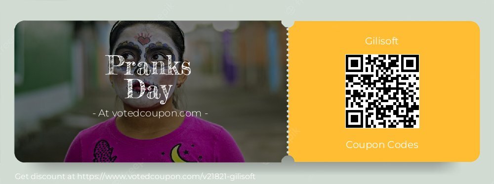 Gilisoft Coupon discount, offer to 2024 Pranks Day