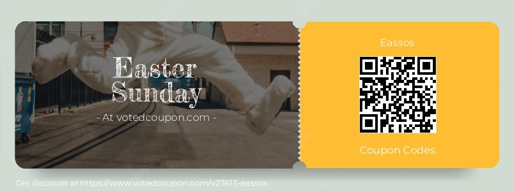 Eassos Coupon discount, offer to 2025 Easter Sunday