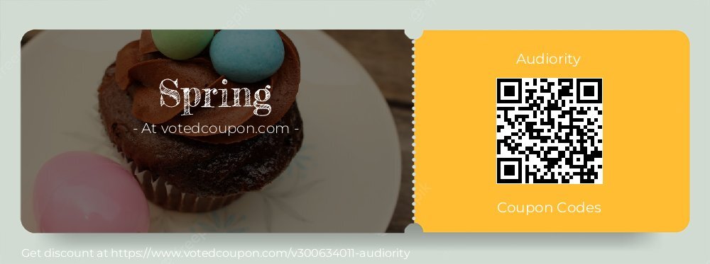 Audiority Coupon discount, offer to 2025 Spring