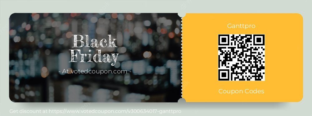Ganttpro Coupon discount, offer to 2023 Black Friday