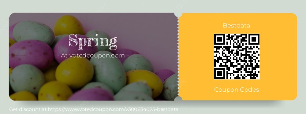Bestdata Coupon discount, offer to 2025 Spring