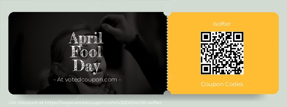 Isofter Coupon discount, offer to 2025 April Fool Day