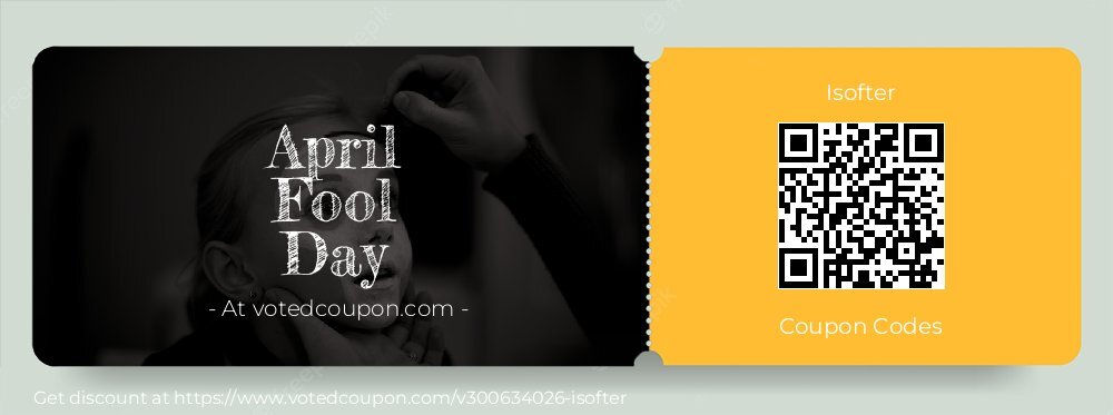 Isofter Coupon discount, offer to 2024 April Fool Day