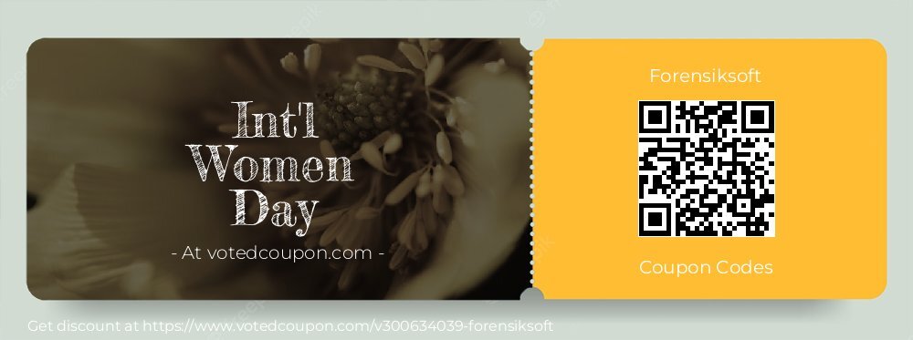 Forensiksoft Coupon discount, offer to 2025 Spring