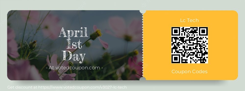 Lc Tech Coupon discount, offer to 2025 April 1st Day