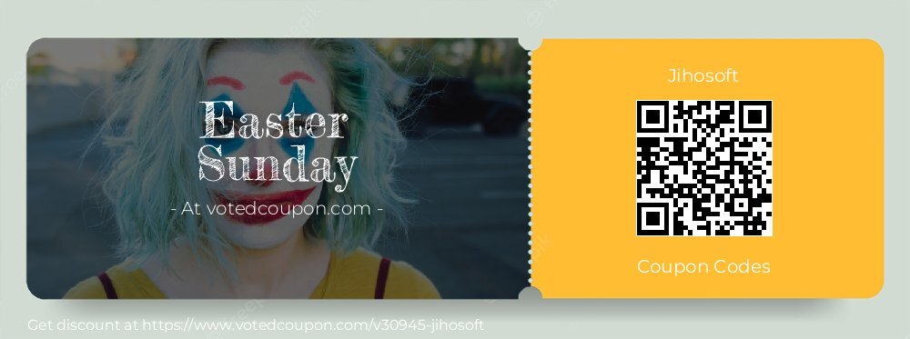 Jihosoft Coupon discount, offer to 2025 Easter Sunday
