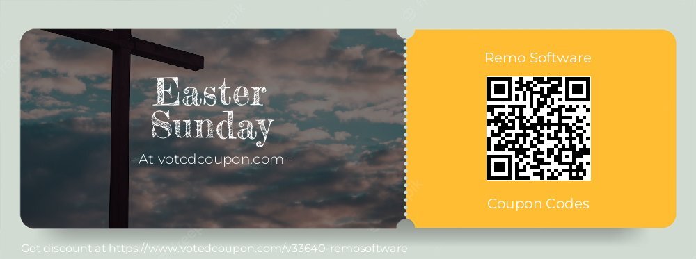 Remo Software Coupon discount, offer to 2024 Easter Sunday