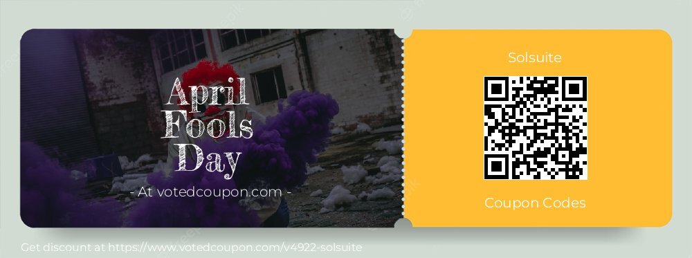 Solsuite Coupon discount, offer to 2025 April Fools Day
