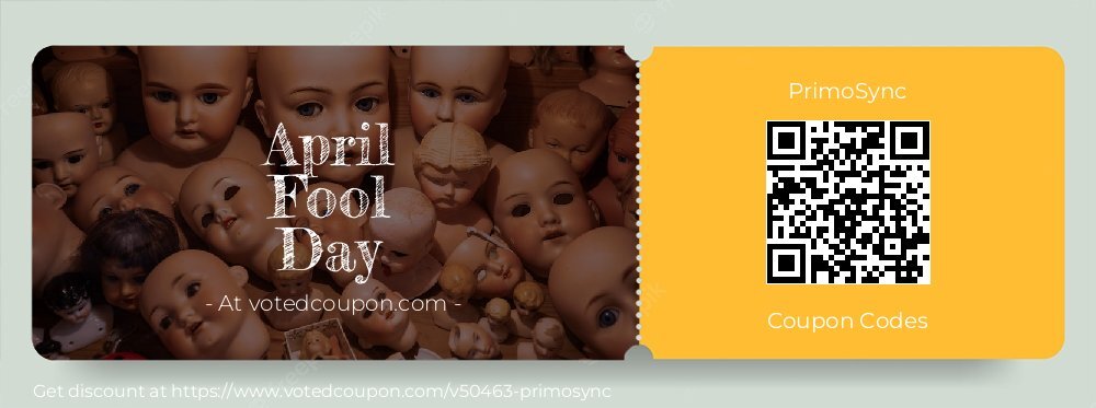 PrimoSync Coupon discount, offer to 2025 April Fool Day