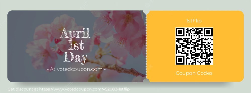 1stFlip Coupon discount, offer to 2025 April 1st Day