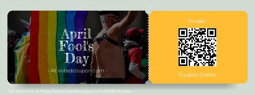 Fcoder Coupon discount, offer to 2025 April Fool's Day