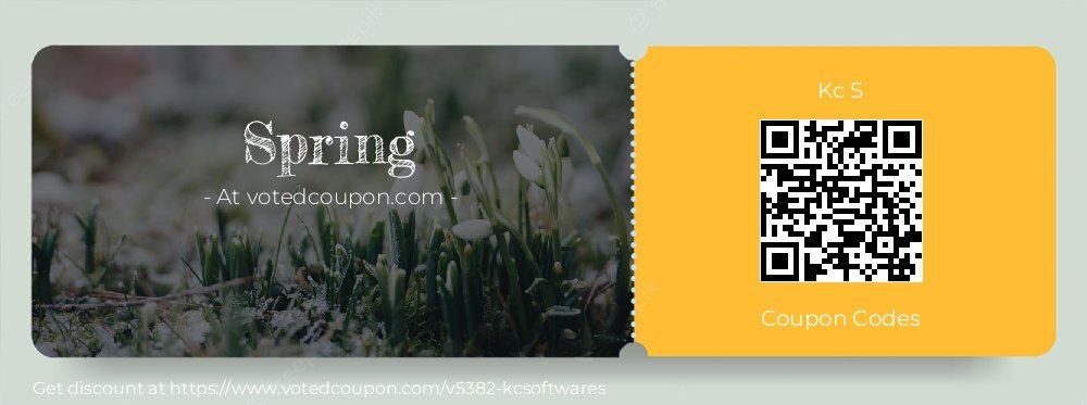 Kc S Coupon discount, offer to 2025 Spring
