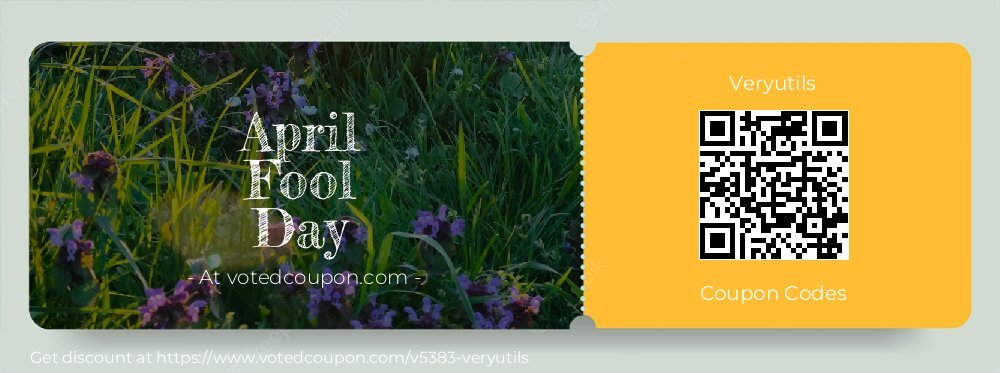 Veryutils Coupon discount, offer to 2024 April Fool Day