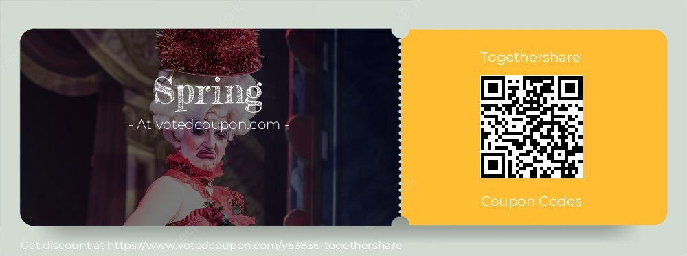 Togethershare Coupon discount, offer to 2025 Spring