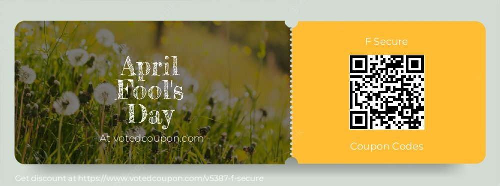 F Secure Coupon discount, offer to 2025 April Fool's Day