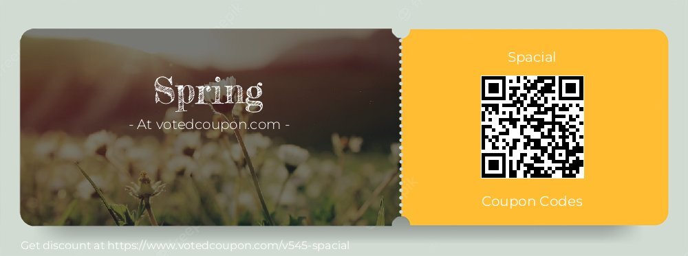Spacial Coupon discount, offer to 2025 Spring