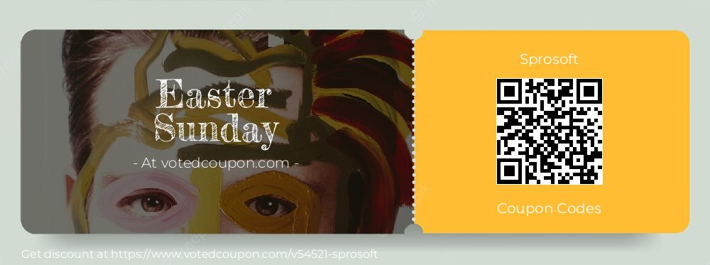 Sprosoft Coupon discount, offer to 2025 Easter Sunday