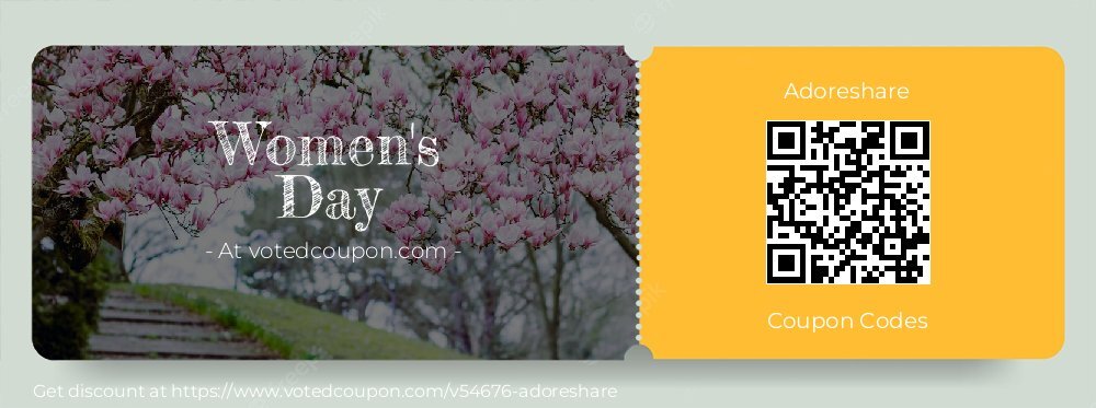 Adoreshare Coupon discount, offer to 2024 Mom's Day