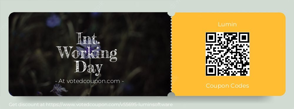 Lumin Coupon discount, offer to 2023 Black Friday