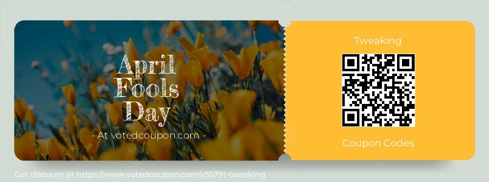 Tweaking Coupon discount, offer to 2024 April Fools Day