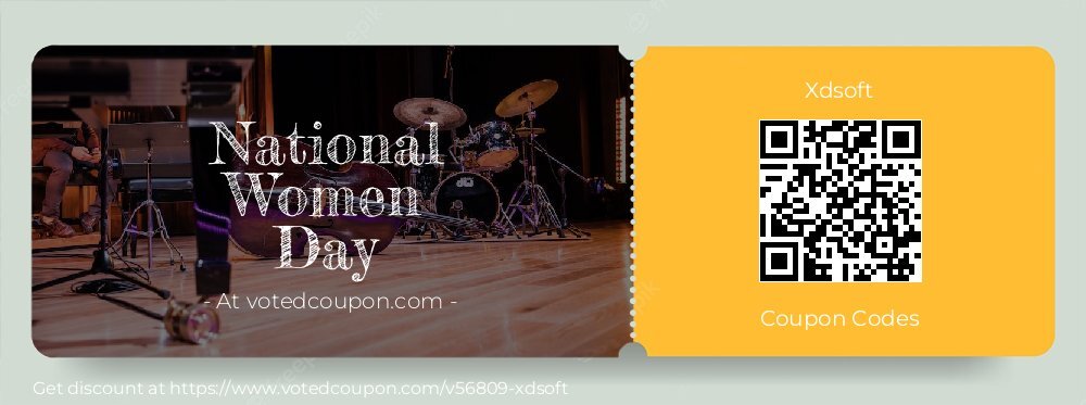 Xdsoft Coupon discount, offer to 2024 Mom's Day