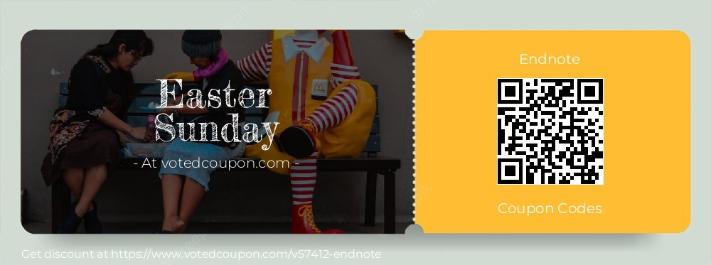 Endnote Coupon discount, offer to 2025 Easter Sunday