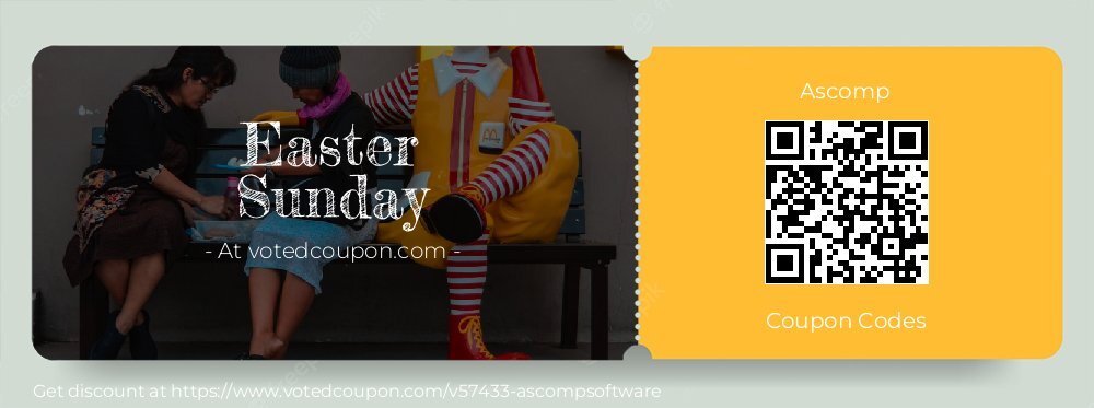 Ascomp Coupon discount, offer to 2024 Easter Sunday