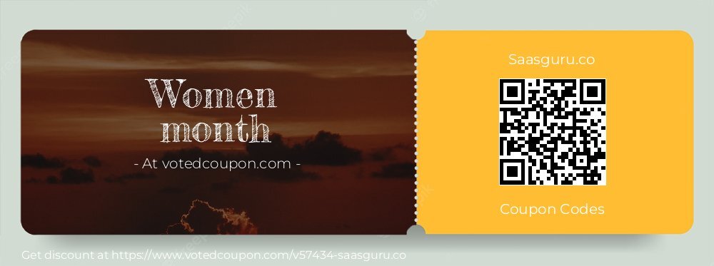 Saasguru.co Coupon discount, offer to 2025 Spring