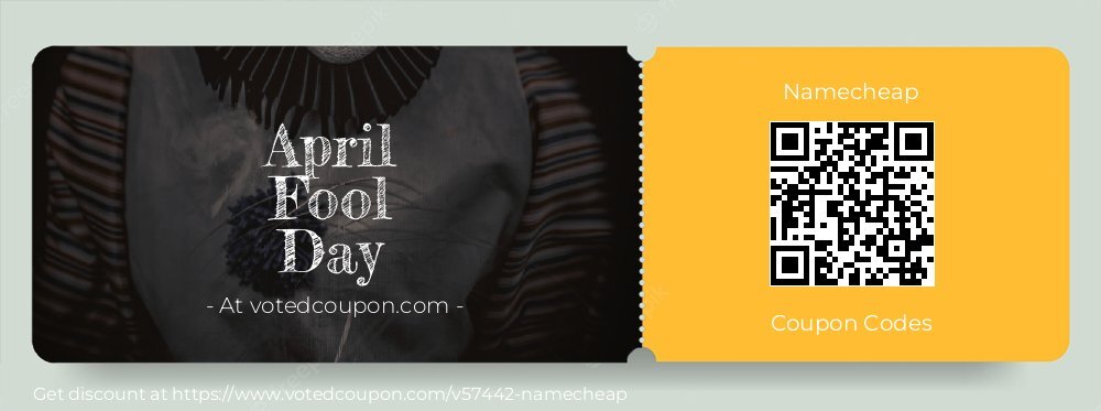 Namecheap Coupon discount, offer to 2025 April Fool Day