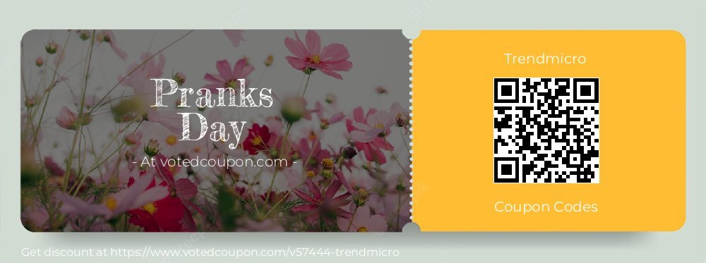 Trendmicro Coupon discount, offer to 2025 Pranks Day