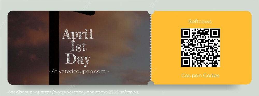 Softcows Coupon discount, offer to 2024 April 1st Day